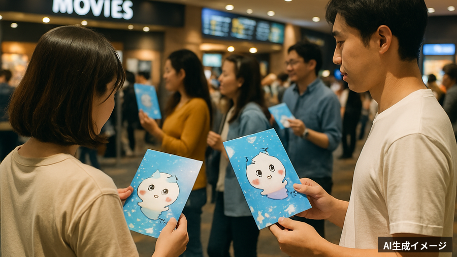 『映画ちいかわ 人魚の島のひみつ』興行収入で1位返り咲き 累計67.7億円の大ヒットのイメージ