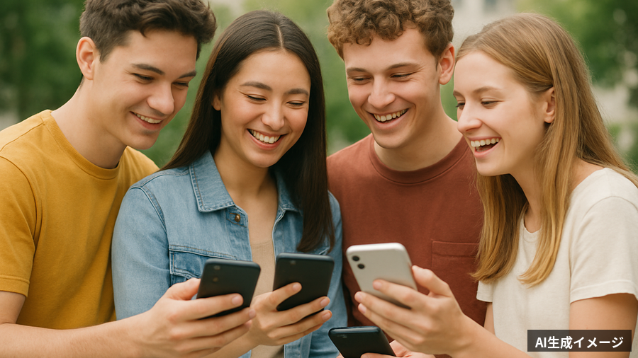 若者・Z世代のSNS利用実態、人気アプリ14選ランキングが話題にのイメージ